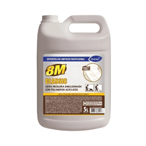 Cera Autobrillo Incolora 8m Classic Por 5 Litros