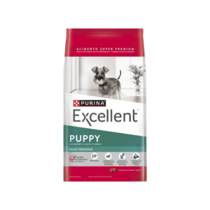 Alimento Purina Excellent Para Perro Cachorro De Raza Pequeña Sabor Pollo Carne Y Arroz