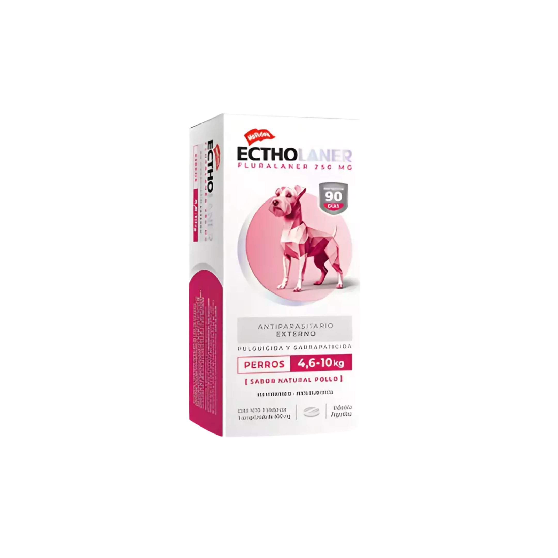 Antiparasitario Externo Para Perros Holliday Ectholaner 4.6 - 10 Kg