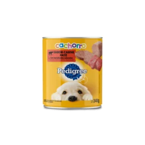 Alimento Húmedo En Lata Para Perro Cachorro Pate Sabor Carne 340g