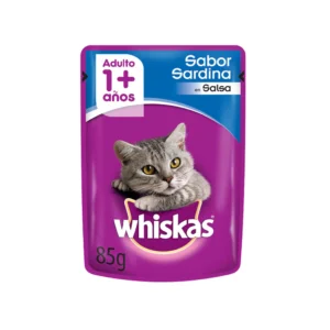Whiskas Alimento Húmedo Sobre Sabor Sardina Salsa