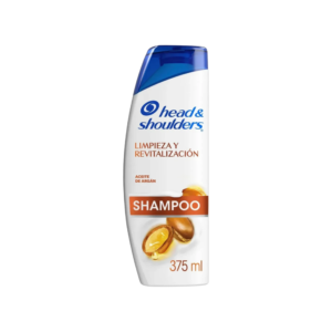 Shampoo Head & Shoulders Limpieza y Revitalización 375 ml